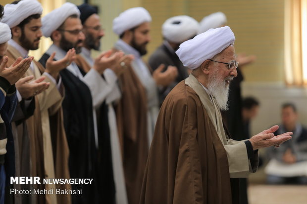 دیدار رئیس سازمان بسیج مستضعفین با مراجع قم