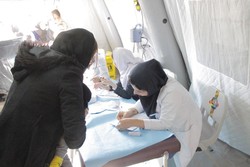 ویزیت رایگان ۲۵۰۰ بیمار توسط پزشکان گلستانی در کرمانشاه