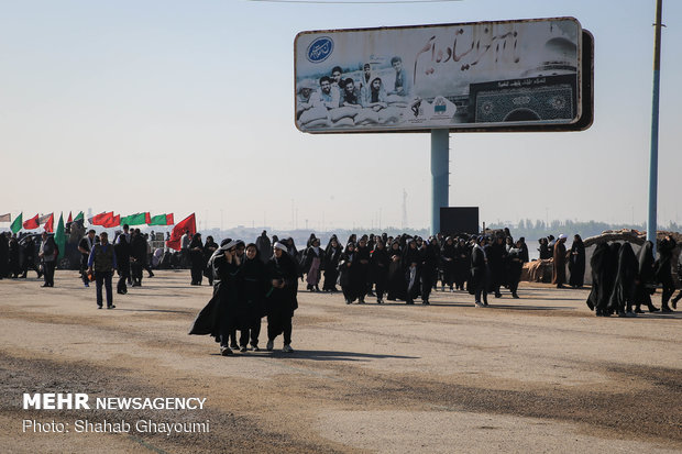 بازدید مدال آوران از مناطق جنوب