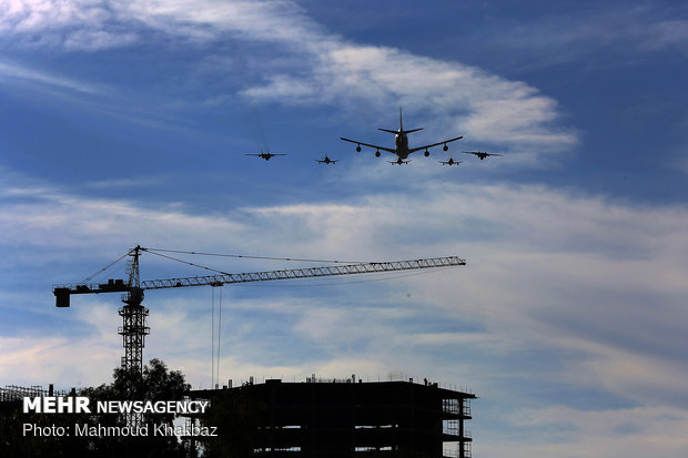 Iran Air Show view from Kish Island