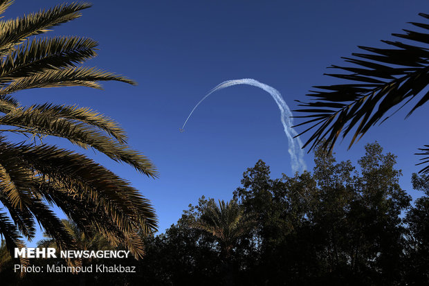 Iran Air Show view from Kish Island