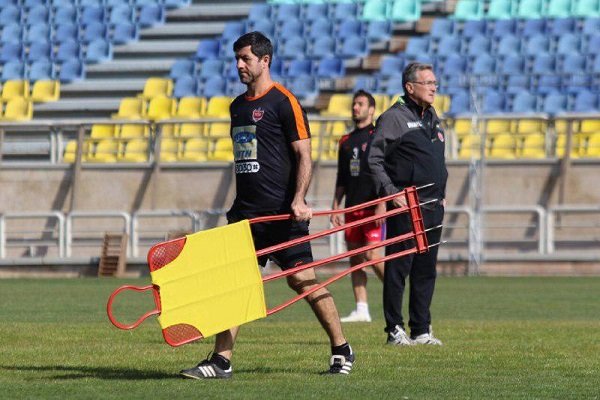 شوت کریم باقری تمرین پرسپولیس را به وجد آورد