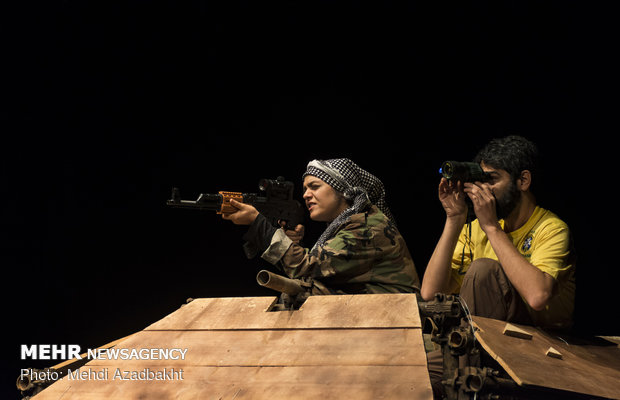 ‘The Sniper’ stages in Tehran