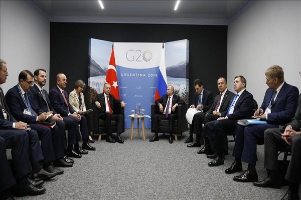 پوتین: به همکاری با ترکیه در زمینه‌های متعدد ادامه می‌دهیم