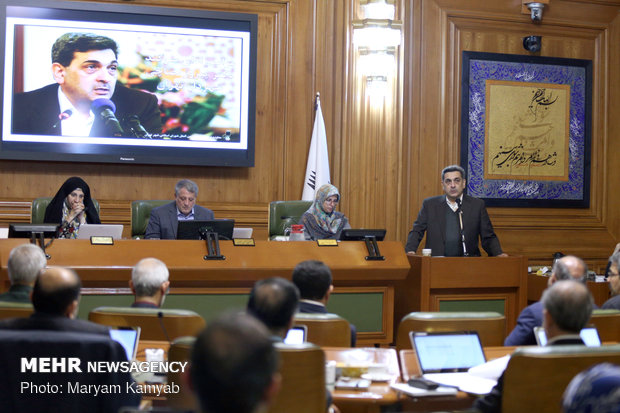 مراسم تحلیف و ادای سوگند شهردار تهران