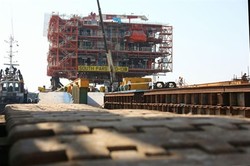 first platform of Iran’s South Pars gas field’s phase 13