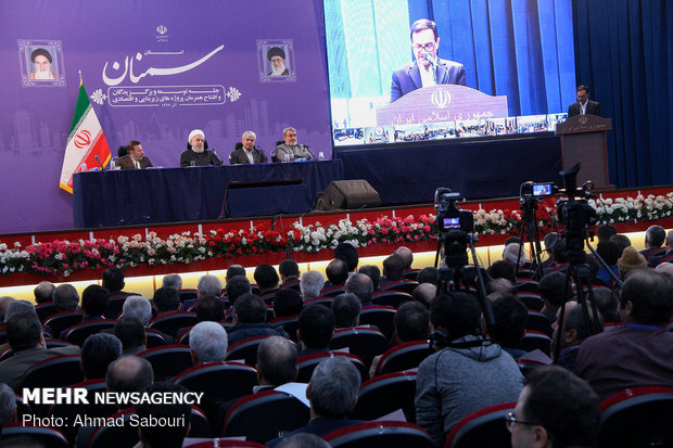 Rouhani's visit to Semnan