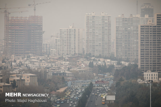 آلودگی هوای تهران