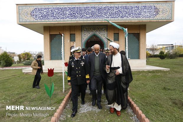 سفر امیر دریادار خانزادی فرمانده نیروی دریایی ارتش جمهوری اسلامی ایران به گرگان