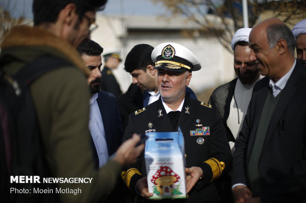 Iranian navy commander visits Gorgan 