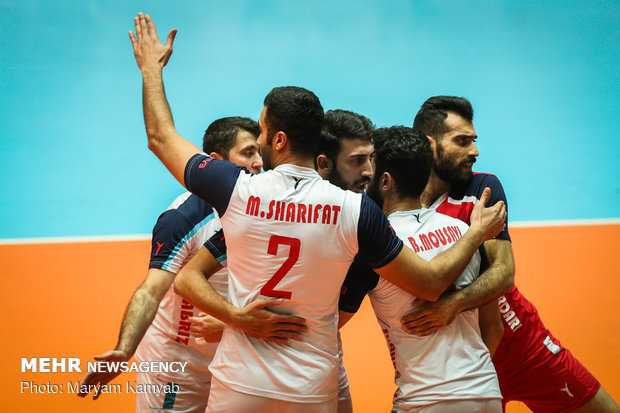 دیدار والیبال سایپا تهران و شهرداری تبریز