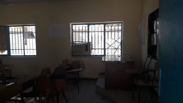 مدرسه پس از حادثه تروریستی چابهار