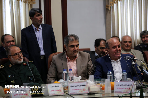 مراسم تکریم و معارفه استاندار مازندران