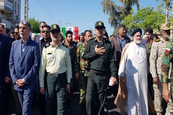 Funeral ceremony held for two martyrs of Chabahar terror attack