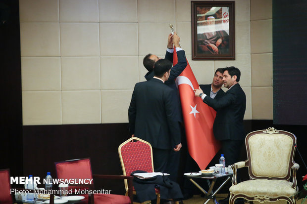 دیدار روسای مجلس افغانستان و ترکیه با علی لاریجانی