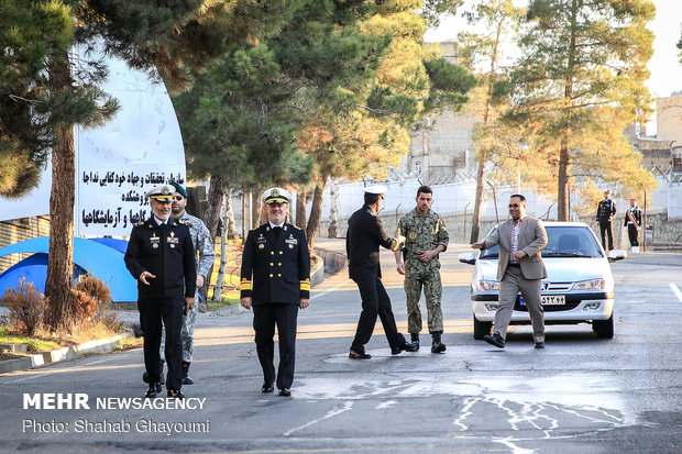 معرض إنجازات القوة البحرية التابعة للجيش الايراني