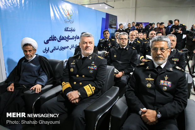 معرض إنجازات القوة البحرية التابعة للجيش الايراني