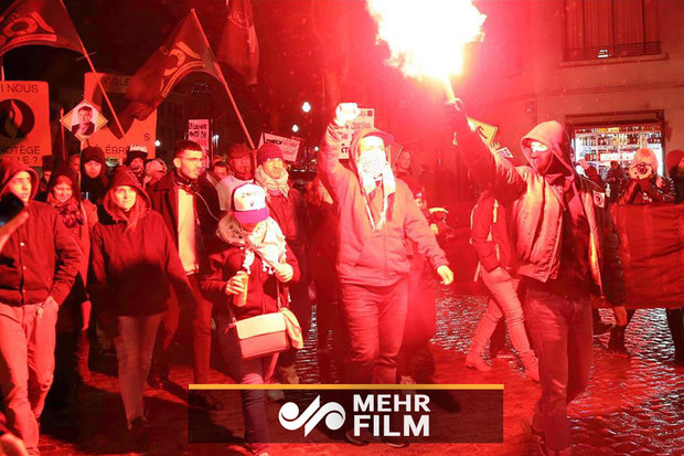 فلم/ برسلز میں پولیس نے 70 مظاہرین کو گرفتار کرلیا