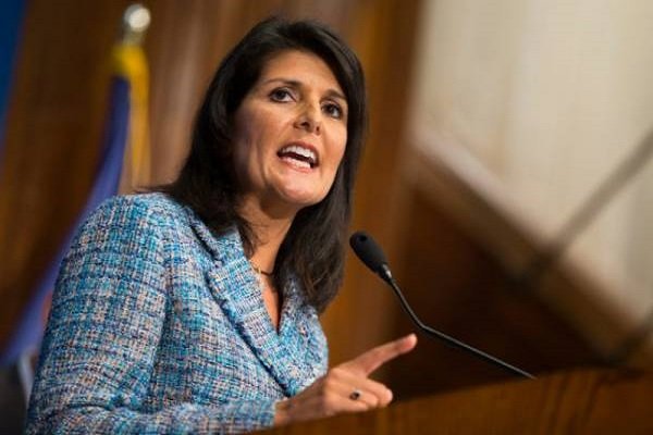 Haley reacts to Iran-China partnership 