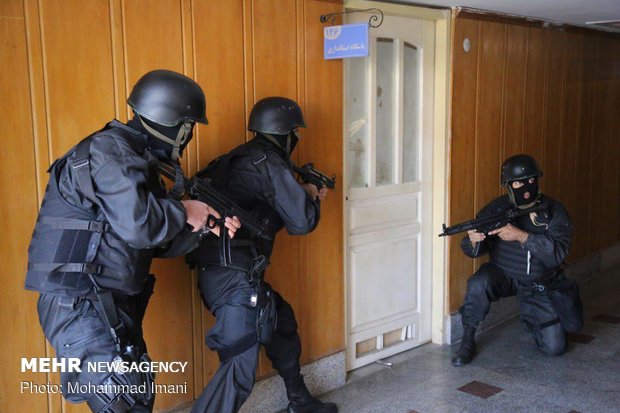 Counter-terrorism exercise in Golestan
