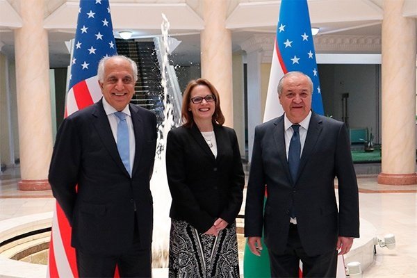 زلمے خلیل زاد کی ازبکستان کے وزیر خارجہ سے ملاقات