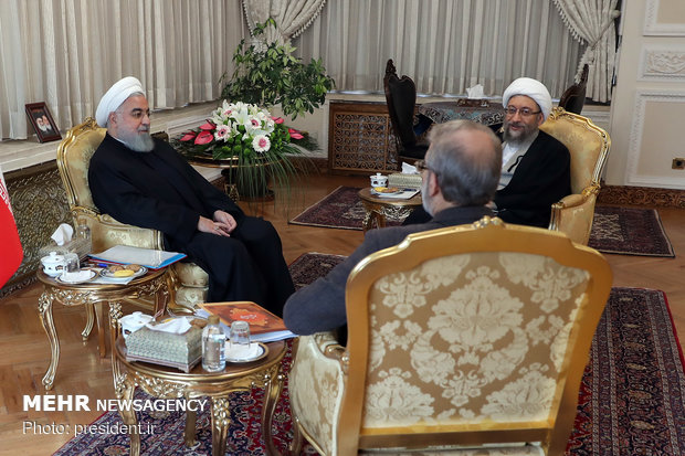 Joint meeting of heads of three govt. branches