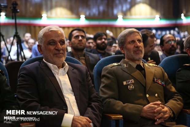 Defense minister’s visit to Malek Ashtar University of Technology