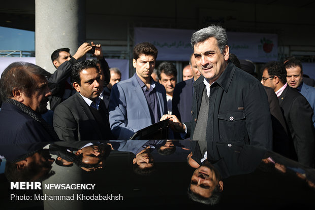 Organic food exhibition in Tehran