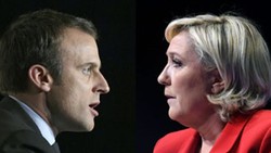 The President of the French National Rally political party, Marin Le Pen