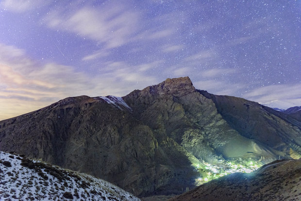 Geminids meteor shower in Iranian sky