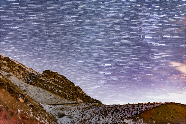 Geminids meteor shower in Iranian sky