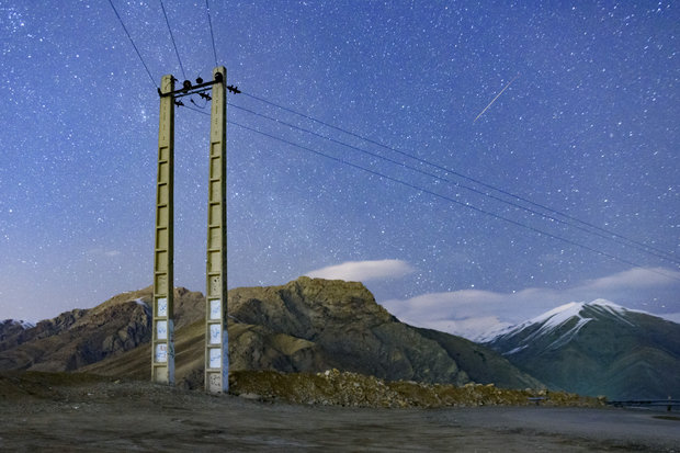 Geminids meteor shower in Iranian sky