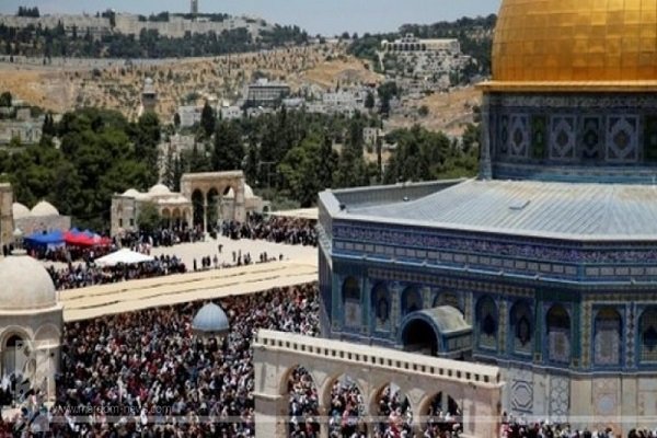 ۲۵ هزار فلسطینی در مسجدالاقصی نماز جمعه اقامه کردند