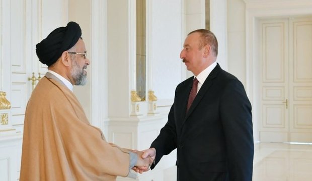 وزیر اطلاعات با رئیس‌جمهور جمهوری آذربایجان دیدار کرد