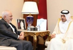 ایرانی وزیر خارجہ کی قطر کے وزير اعظم سے ملاقات اور گفتگو