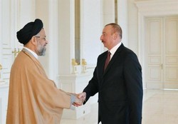 Alavi meets Azerbaijan’s Aliyev in Baku