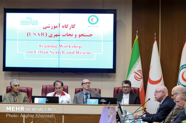 Intl. Urban Search and Rescue Course kicks off in Tehran 