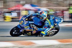 Motorcycle racing held in Tehran’s Azadi Stadium