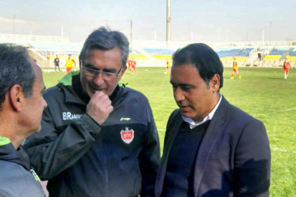 مهدی مهدویکیا در تمرین پرسپولیس حاضر شد - خبرگزاری مهر | اخبار ایران و جهان