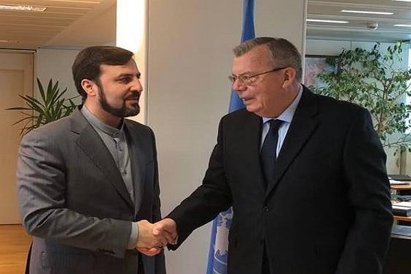 Iran’s envoy meets UNODC head in Vienna