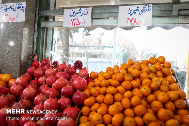 گشت سازمان تعزیرات حکومتی به مناسبت شب یلدا