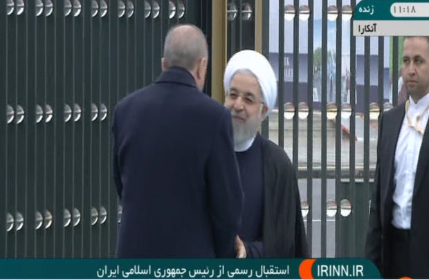 VIDEO: Rouhani's official reception in Ankara 