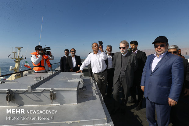 Parl. speaker visits open ocean fish fam in PG