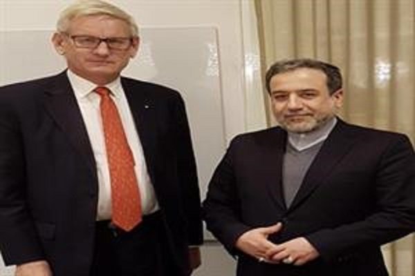 Iran deputy FM discusses JCPOA with former Swedish PM
