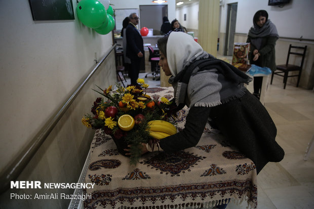 Night of ‘Yalda’ celebrated in nursing home in Sari 