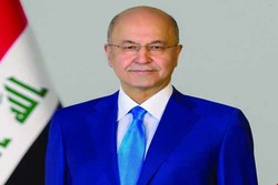 تاکید رئیس جمهوری عراق بر تقویت گفتگوهای سیاسی در کشور