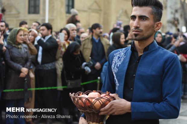 Pomegranate festival in Tehran