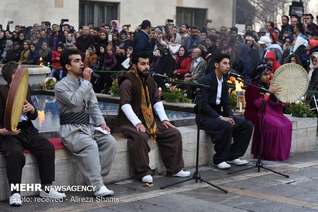 Pomegranate festival in Tehran