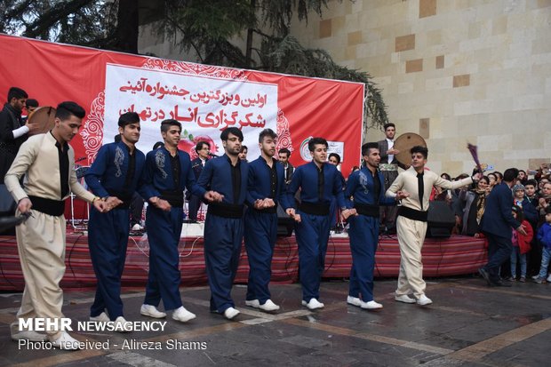 Pomegranate festival in Tehran