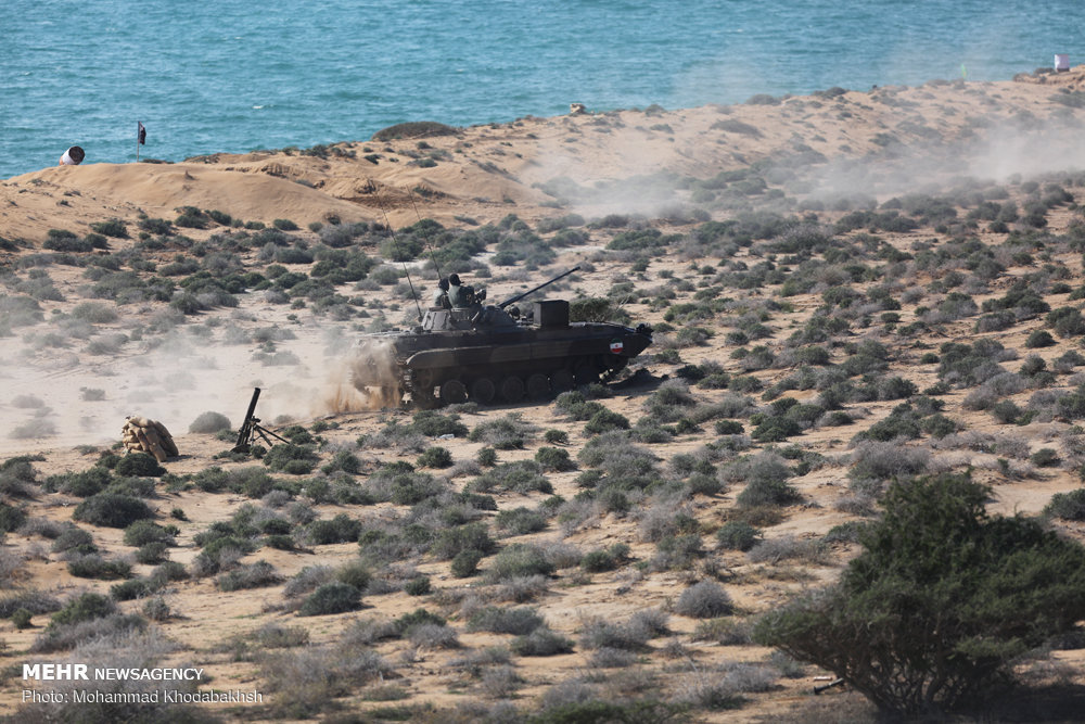 IRGC 'Great Prophet-12' military drills on Qeshm island